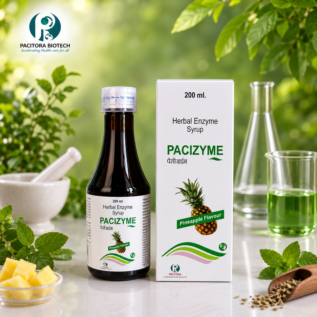 Pacizyme Herbal Syrup