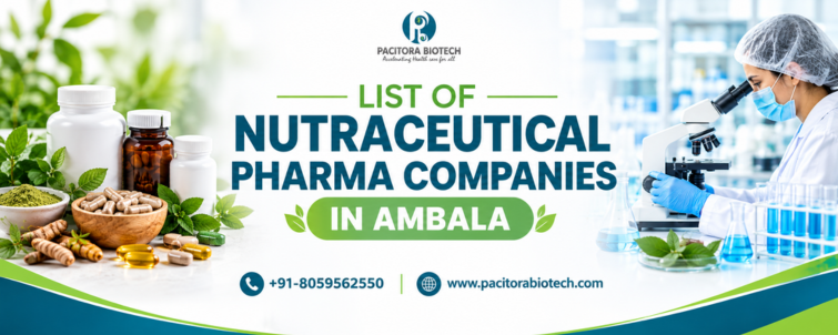 List of Nutraceutical Pharma Companies in Ambala