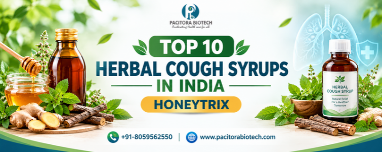 Top 10 Herbal Cough Syrups in India (honeytrix)